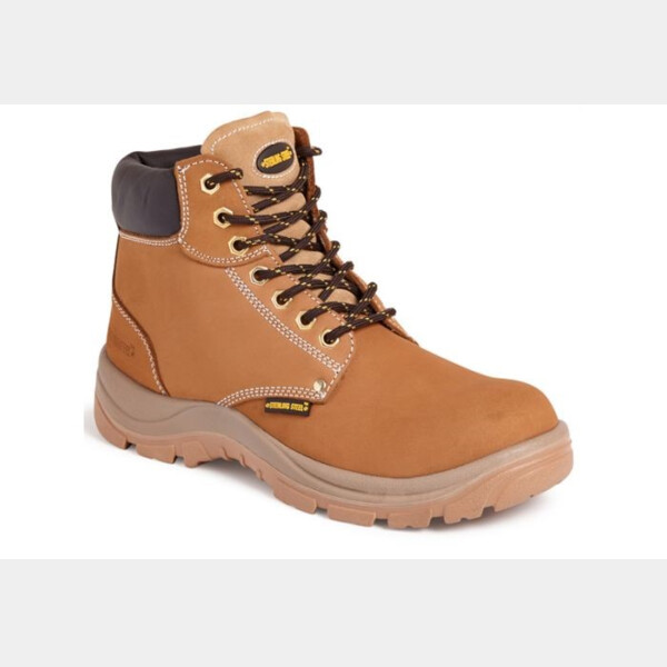 Sterling Safety  Sterling Steel Wheat Nubuck Safety Boot SS819CM Sterling Steel Wheat Nubuck Safety Boot Thumbnail