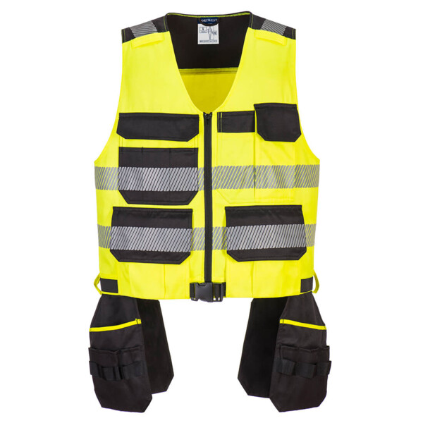 PORTWEST PW3 Hi-Vis Class 1 Tool Vest PW308  PW3 Hi-Vis Class 1 Tool Vest Thumbnail