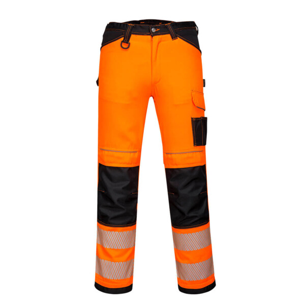 Portwest PW3 Hi-Vis Lightweight Stretch Work Trousers PW303 PW3 Hi-Vis Lightweight Stretch Work Trousers Thumbnail