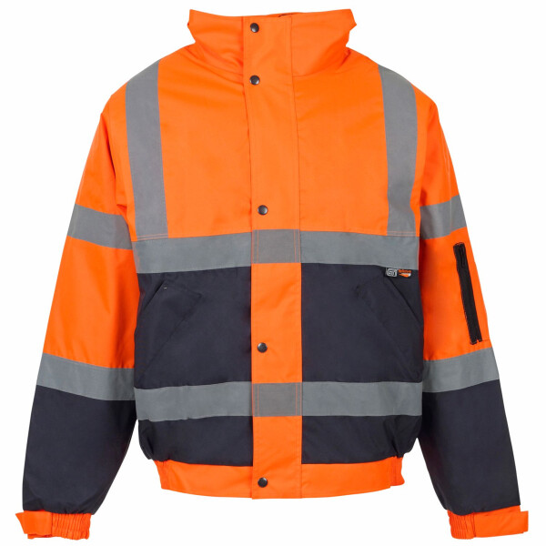 Supertouch Supertouch Hi-Vis Two Tone Bomber Jacket 35581-7 Supertouch Hi-Vis Two Tone Bomber Jacket Thumbnail