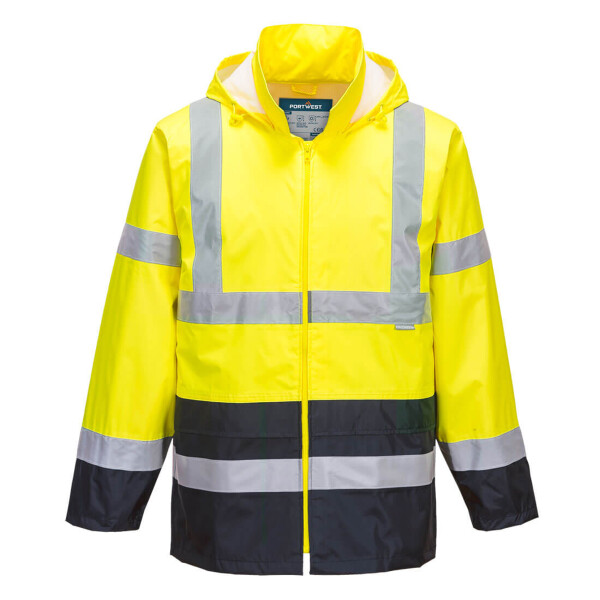 Portwest Hi-Vis Contrast Classic Rain Jacket H443 Hi-Vis Contrast Classic Rain Jacket Thumbnail