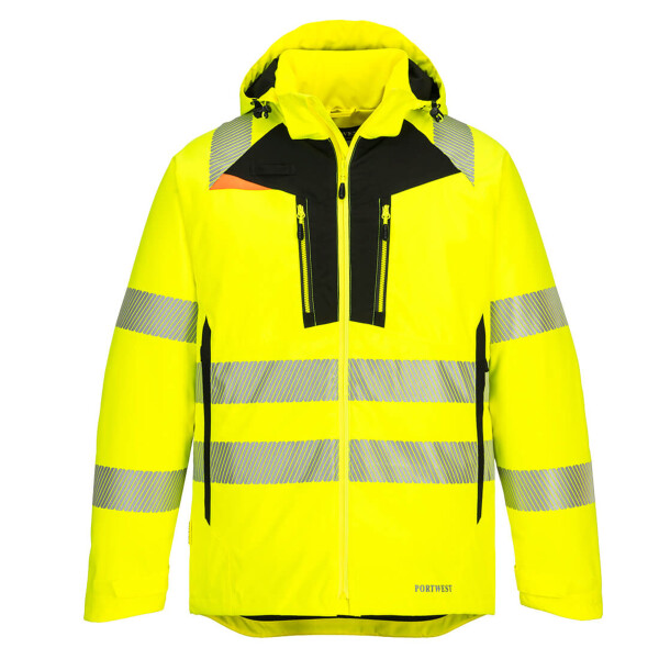 Portwest DX4 Hi-Vis Winter Jacket DX461 DX4 Hi-Vis Winter Jacket Thumbnail