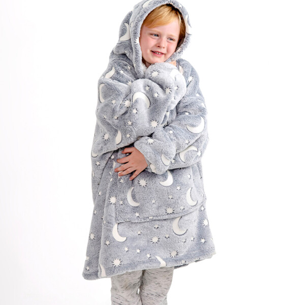 Brand Lab Kids Oversized Hooded Blanket Thumbnail