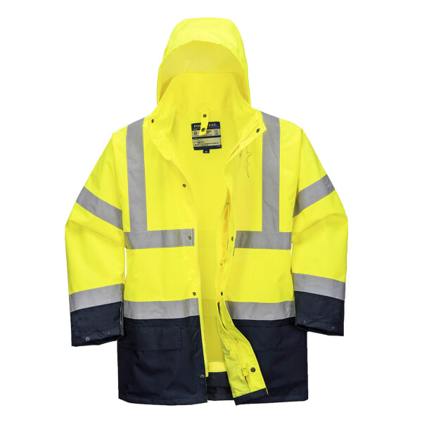 Hi-Vis 5-in-1 Contrast Essential Jacket S766 Hi-Vis 5-in-1 Contrast Essential Jacket Thumbnail