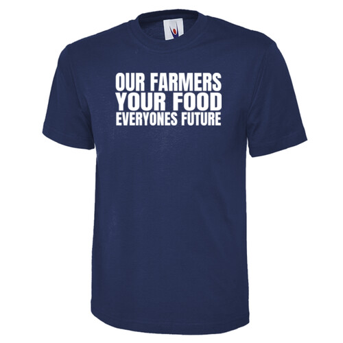 Farmers To Action Our Farmers Your Food - T-Shirt (Unisex) Thumbnail