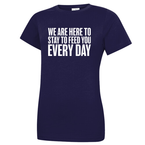 We Are Here To Stay - T-Shirt (Ladies) Thumbnail